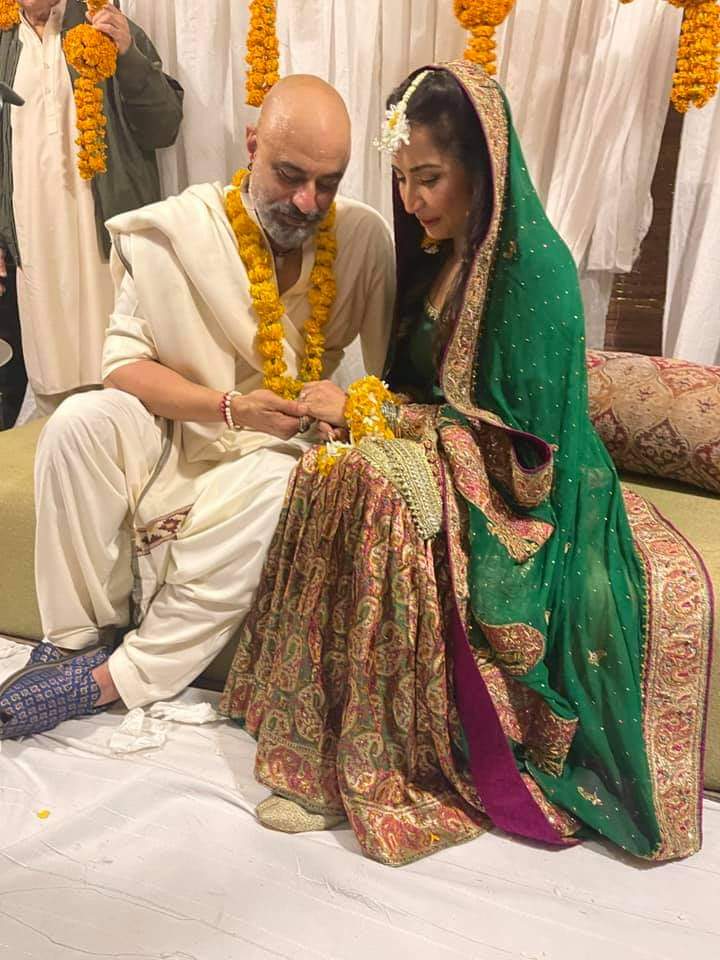 Zara Tareen And Faran Tahir's Mehndi Event