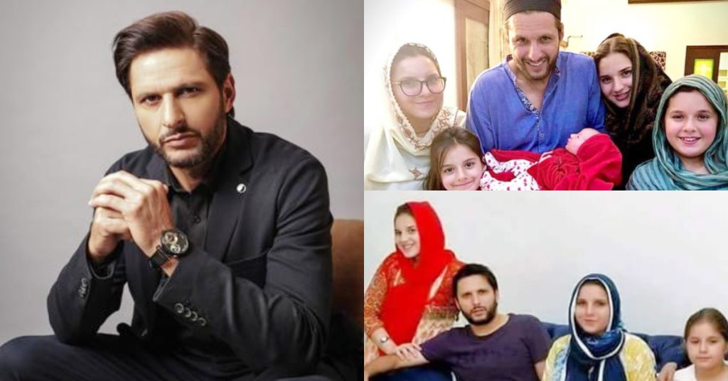 Shahid Afridi Clears The Air Regarding His Daughters Social Media Accounts