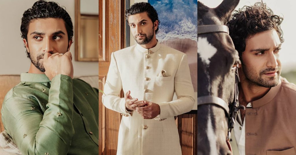 SFK Bridal's Latest Men's Collection Featuring Ahad Raza Mir