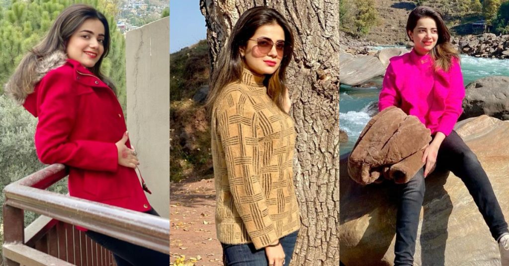 Kompal Iqbal Enjoying Her Vacations In Northern Pakistan