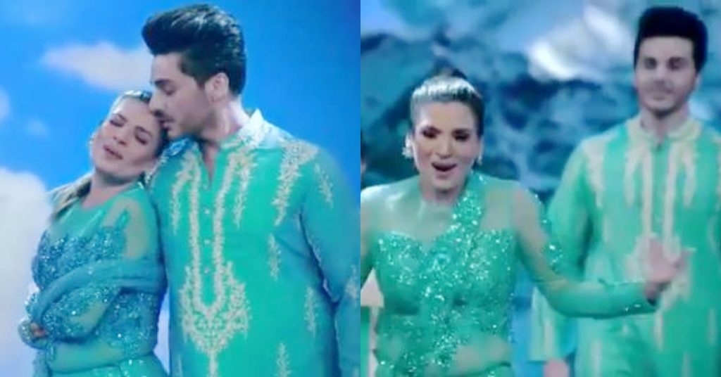 Resham And Ahsan Khan Colorful Dance Performance From LSA 2021