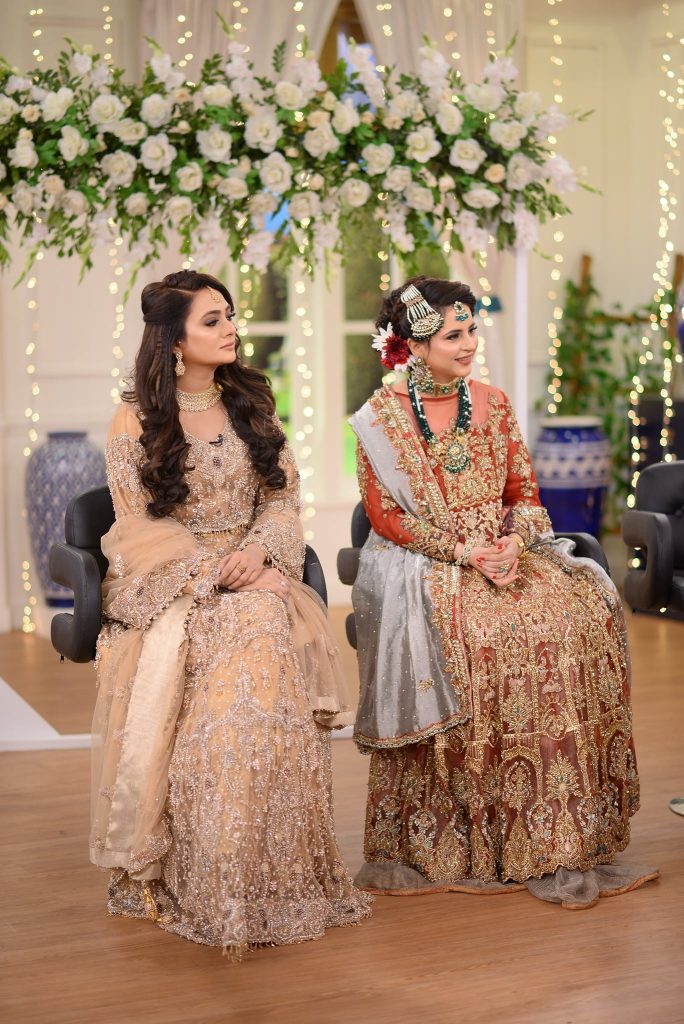 Sana Junaid, Fatima Effendi and Srha Asghar's Bridal Look In GMP