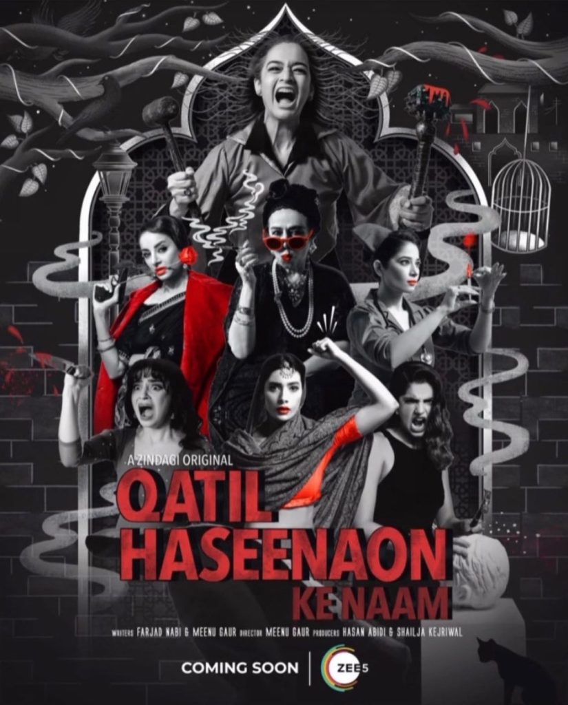 Zee Five's New Series Qatil Haseenaon Ke Naam Features Top Pakistani Actors