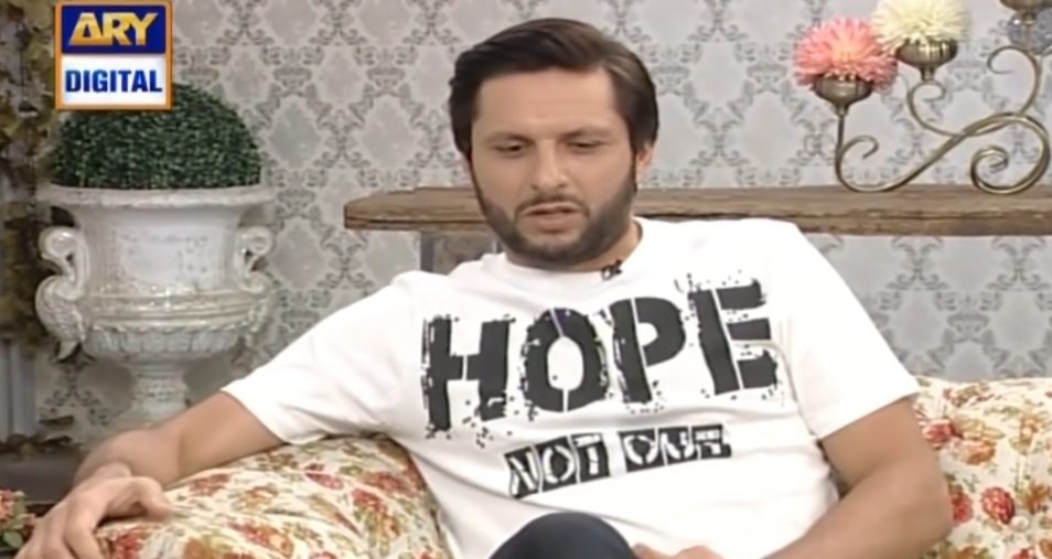 Why Shahid Afridi Broke His TV