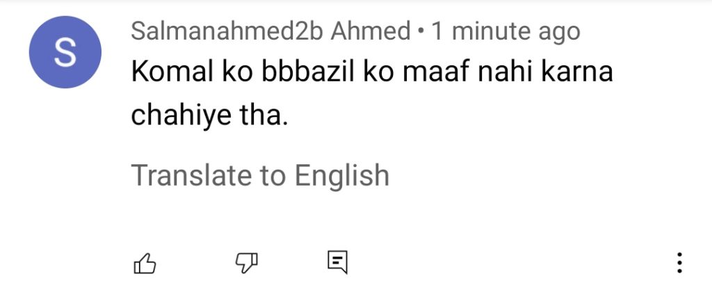 Mohabbat Chor di Maine Last Episode Public Reaction