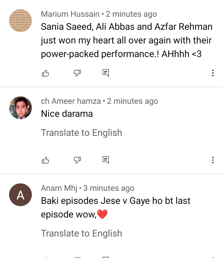 Drama Serial Dour Last Episode Public Reaction