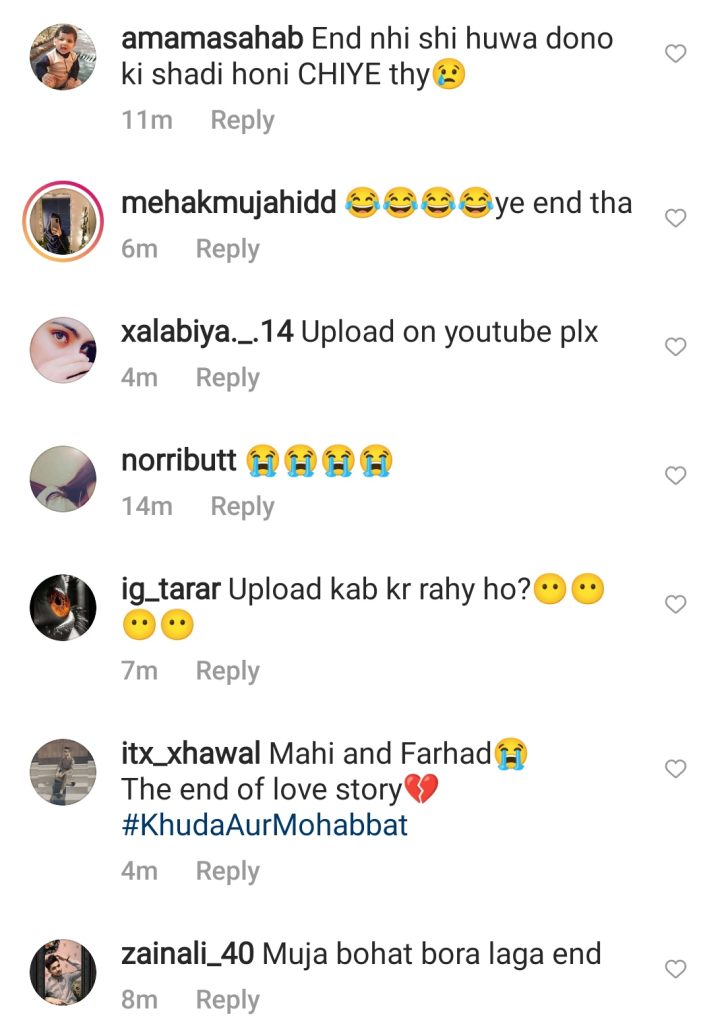 Khuda Aur Mohabbat Last Episode Leaves Public in Tears