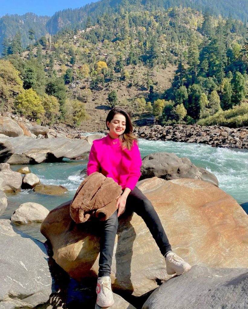 Kompal Iqbal Enjoying Her Vacations In Northern Pakistan