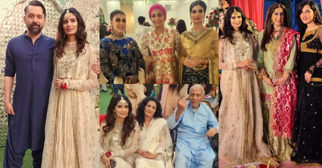 Madiha Iftikhar With Family At Recent Wedding Events