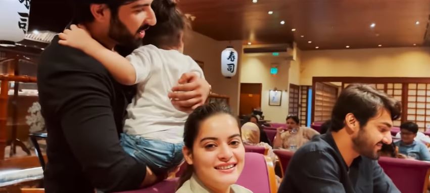 Muneeb Butt And Family Having Dinner With Minal Khan - New Vlog