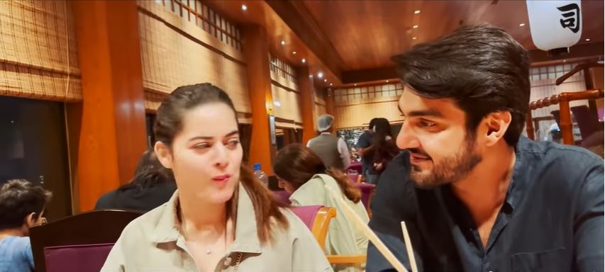 Muneeb Butt And Family Having Dinner With Minal Khan - New Vlog