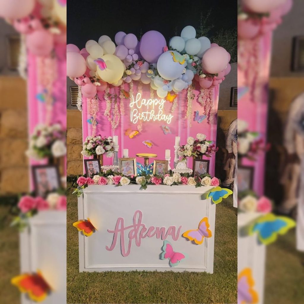 Anchor Neelum Yousaf Celebrates Daughter's First Birthday - Adorable Pictures