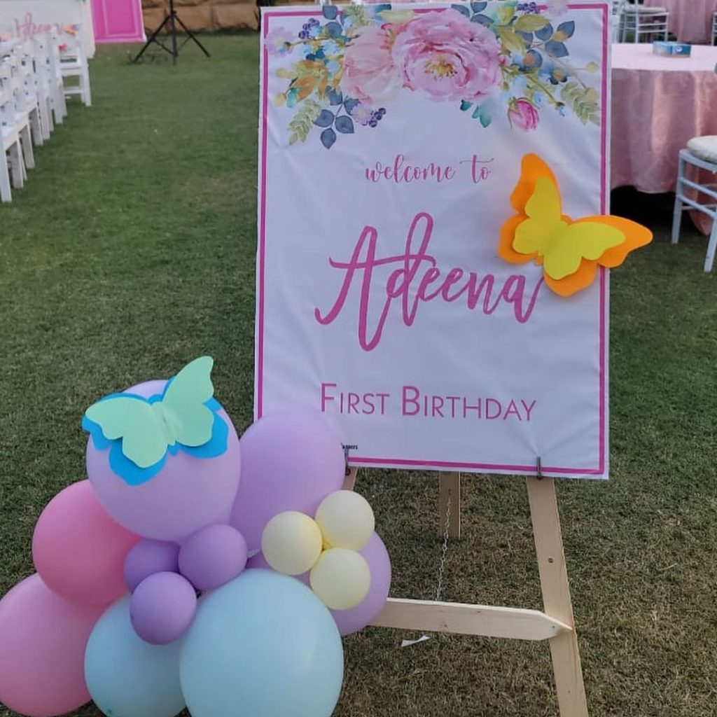 Anchor Neelum Yousaf Celebrates Daughter's First Birthday - Adorable Pictures