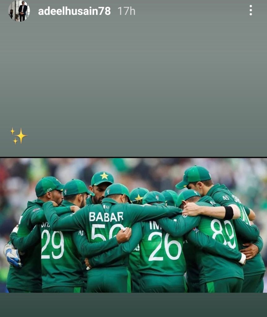 Pakistani Celebrities Supporting Team Pakistan After Recent Defeat