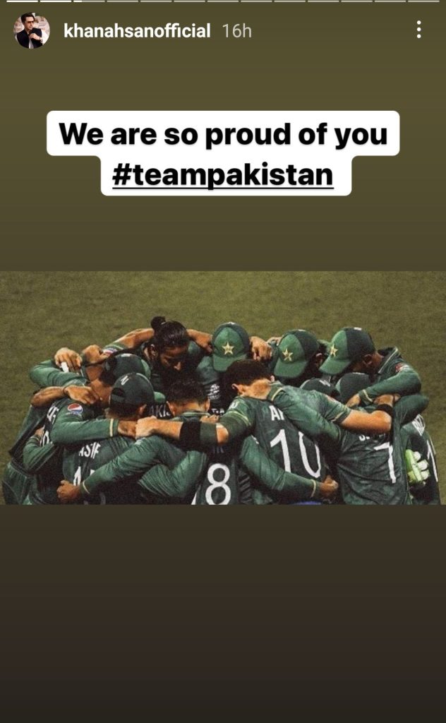 Pakistani Celebrities Supporting Team Pakistan After Recent Defeat