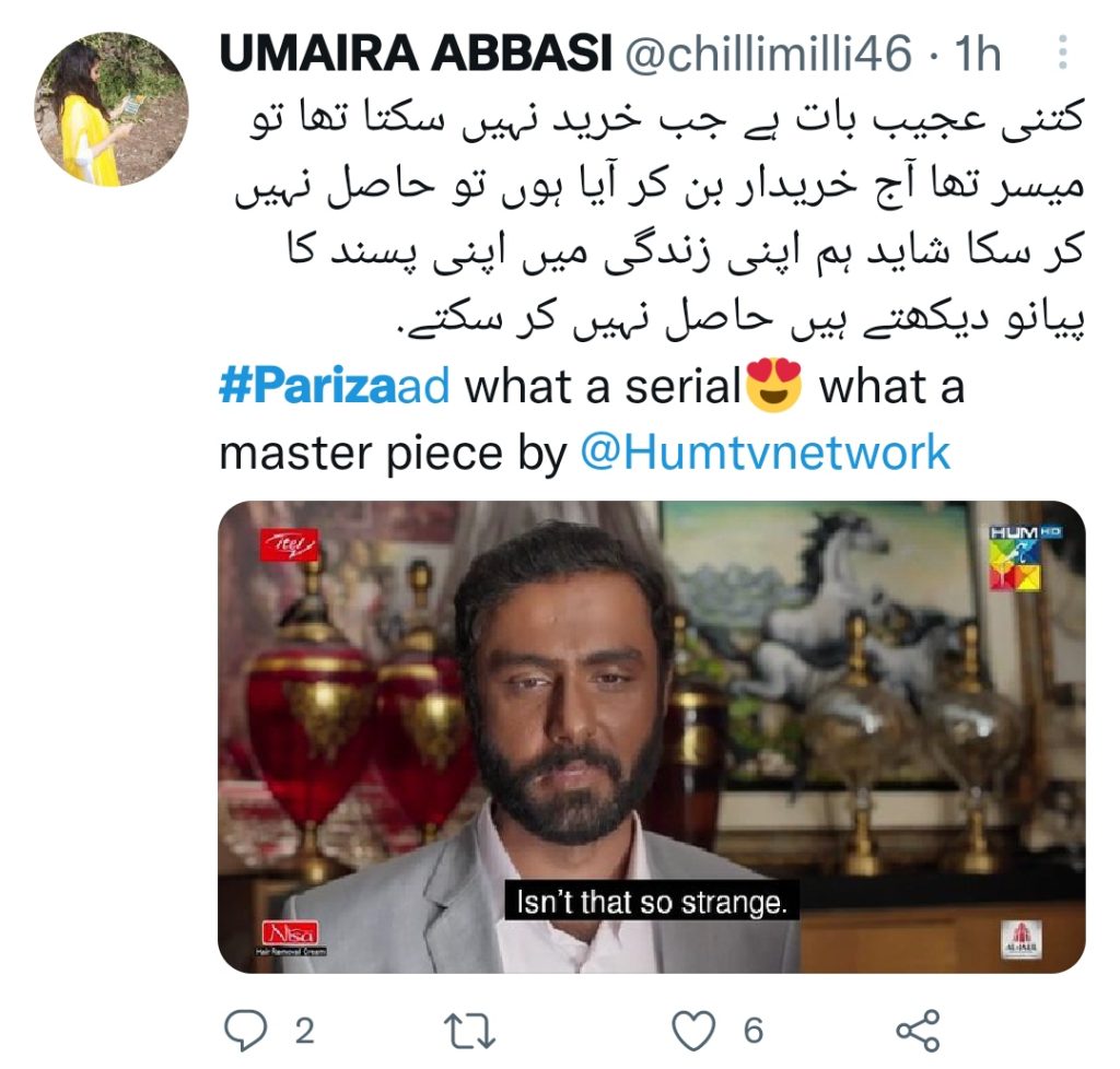 Fans React to Parizaad's Amazing Journey