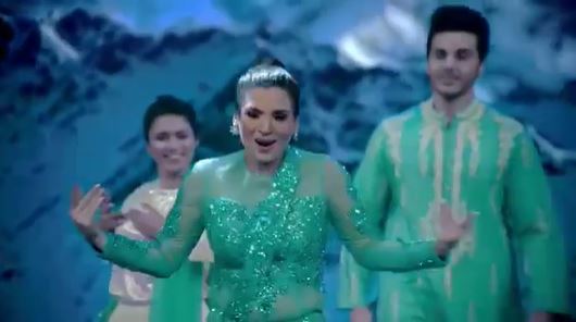 Resham And Ahsan Khan Colorful Dance Performance From LSA 2021