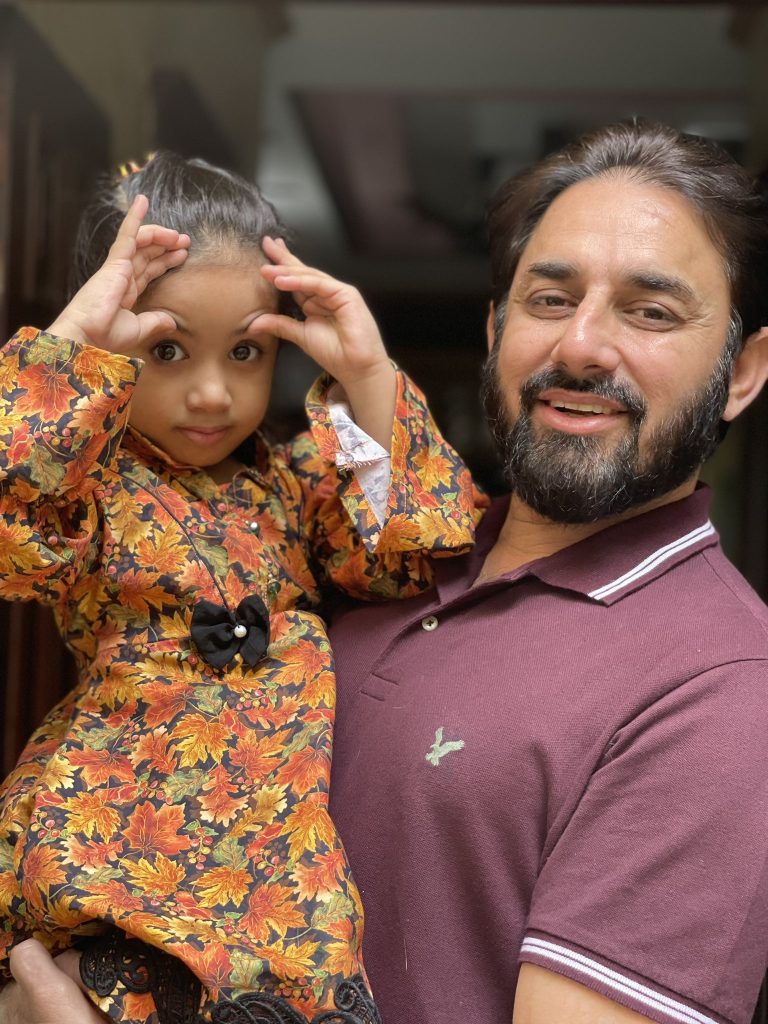 Saeed Ajmal Celebrates Birthday Of His Adorable Daughter