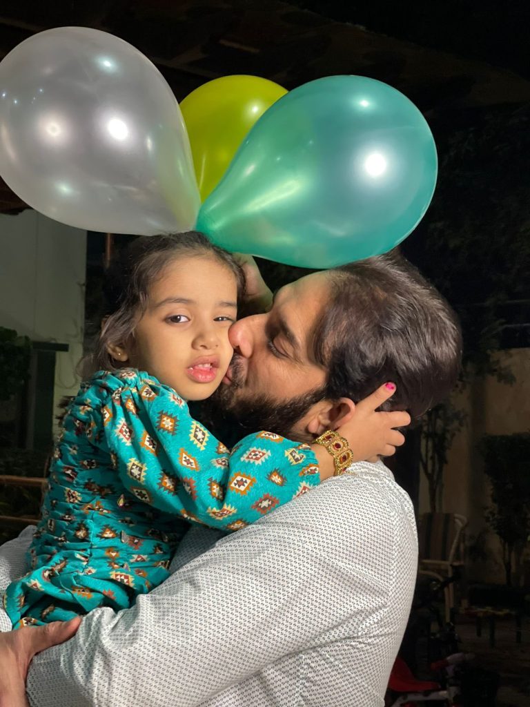 Saeed Ajmal Celebrates Birthday Of His Adorable Daughter