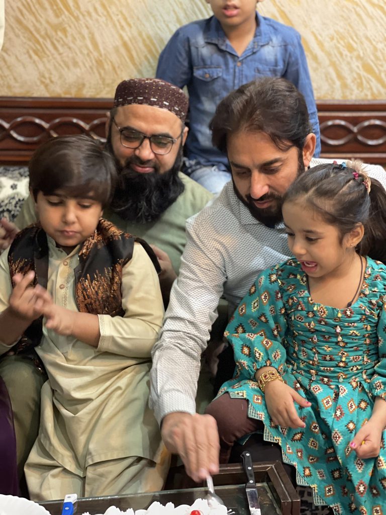 Saeed Ajmal Celebrates Birthday Of His Adorable Daughter