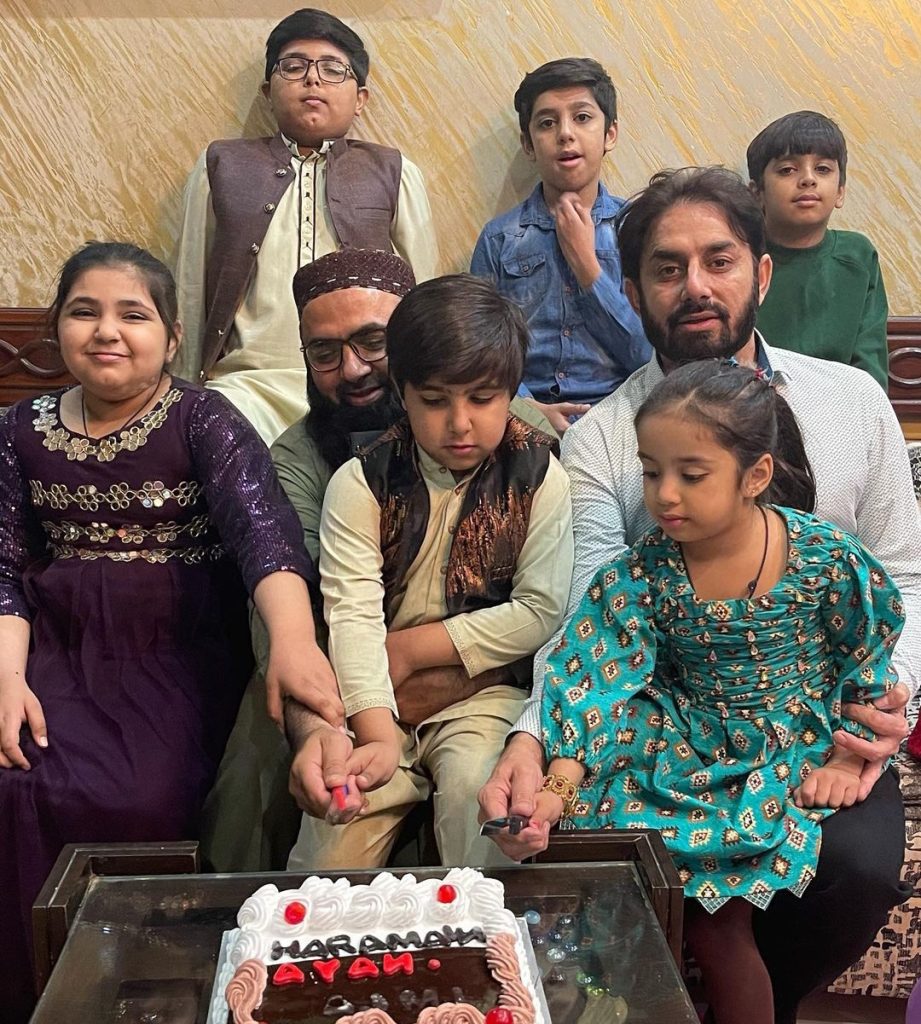 Saeed Ajmal Celebrates Birthday Of His Adorable Daughter