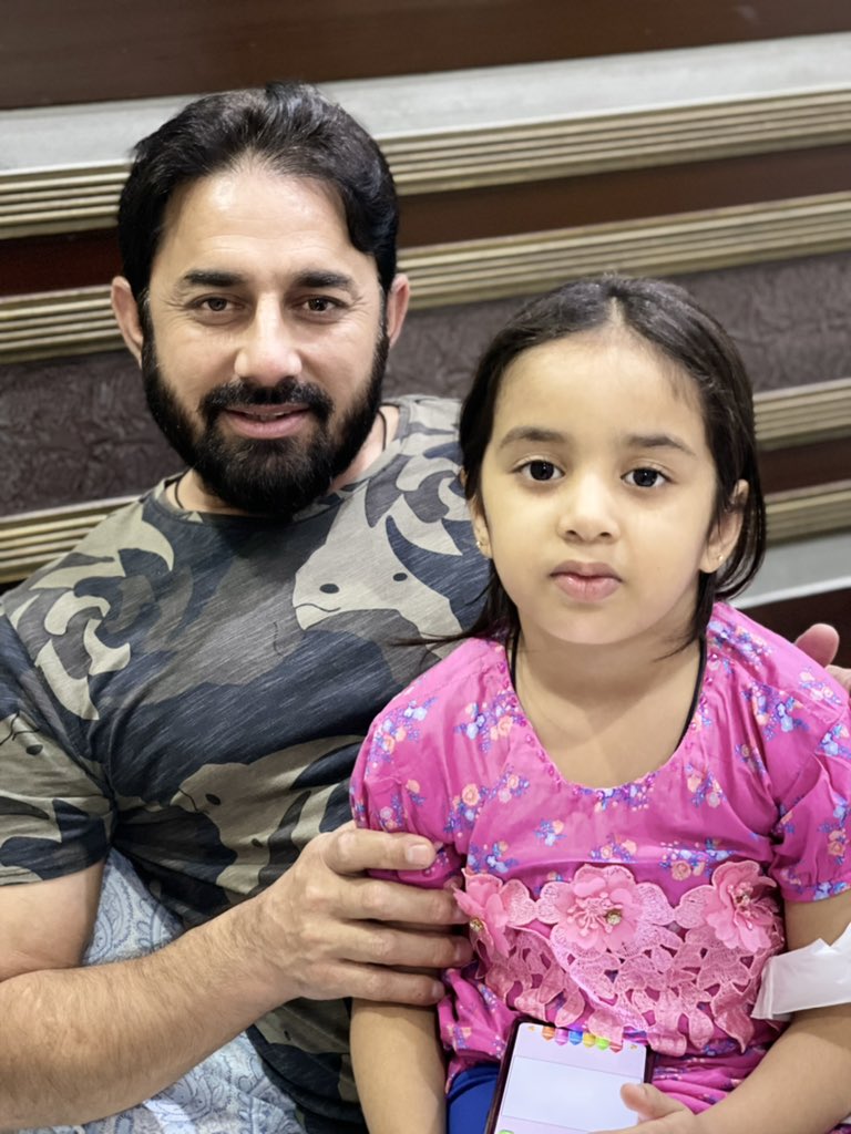 Saeed Ajmal Celebrates Birthday Of His Adorable Daughter