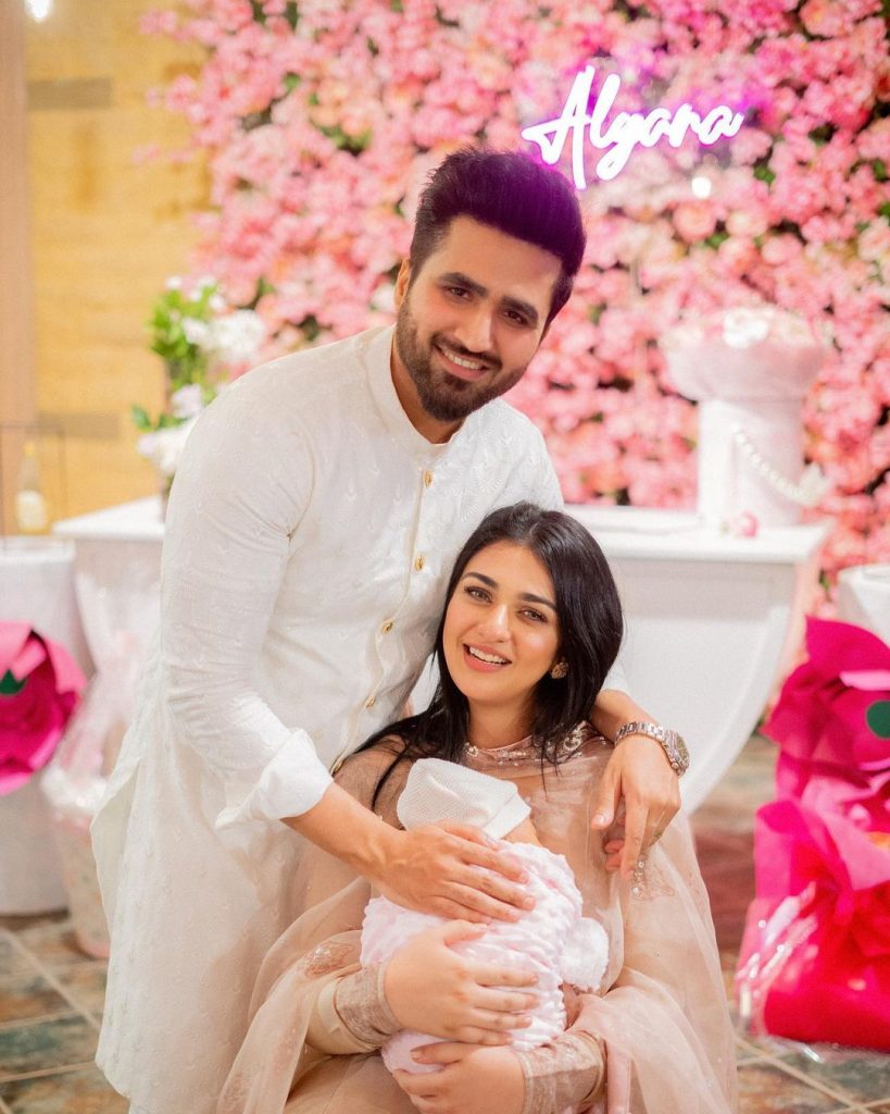 Sarah Khan and Falak Shabir Daughter Aqiqa HD Pictures