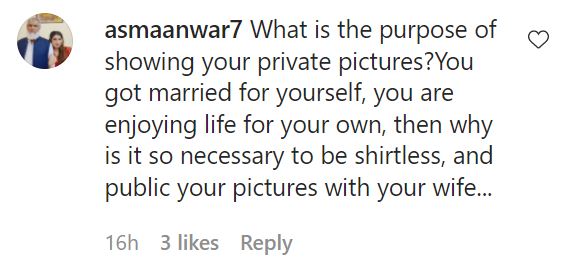 Audience Criticizes Shahveer Jafry For Highlighting His Honeymoon On Social Media