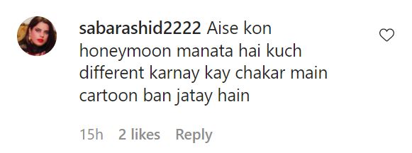 Audience Criticizes Shahveer Jafry For Highlighting His Honeymoon On Social Media