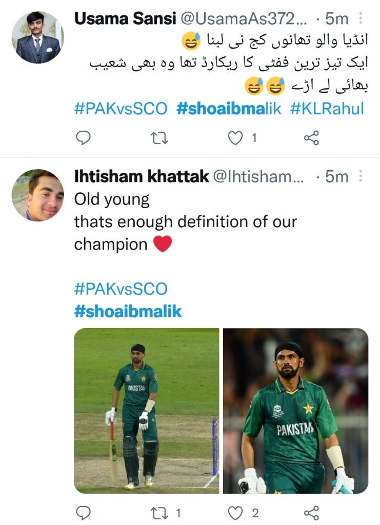 Netizens' Hilarious Tweets On Shoaib Malik's Incredible Performance