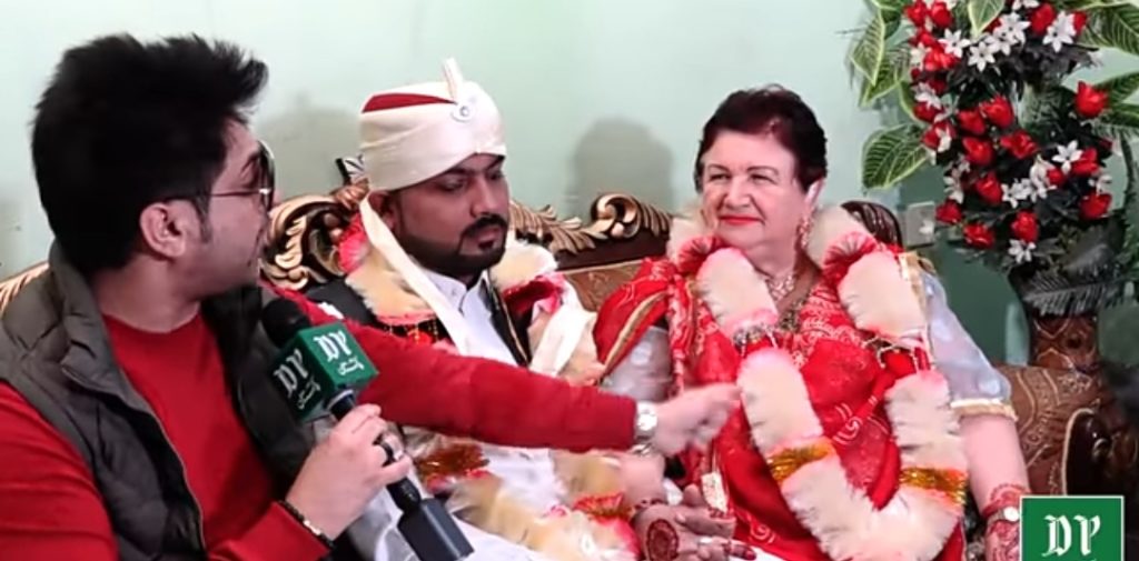 Young Pakistani Married To 83 Years Old Foreigner Lady