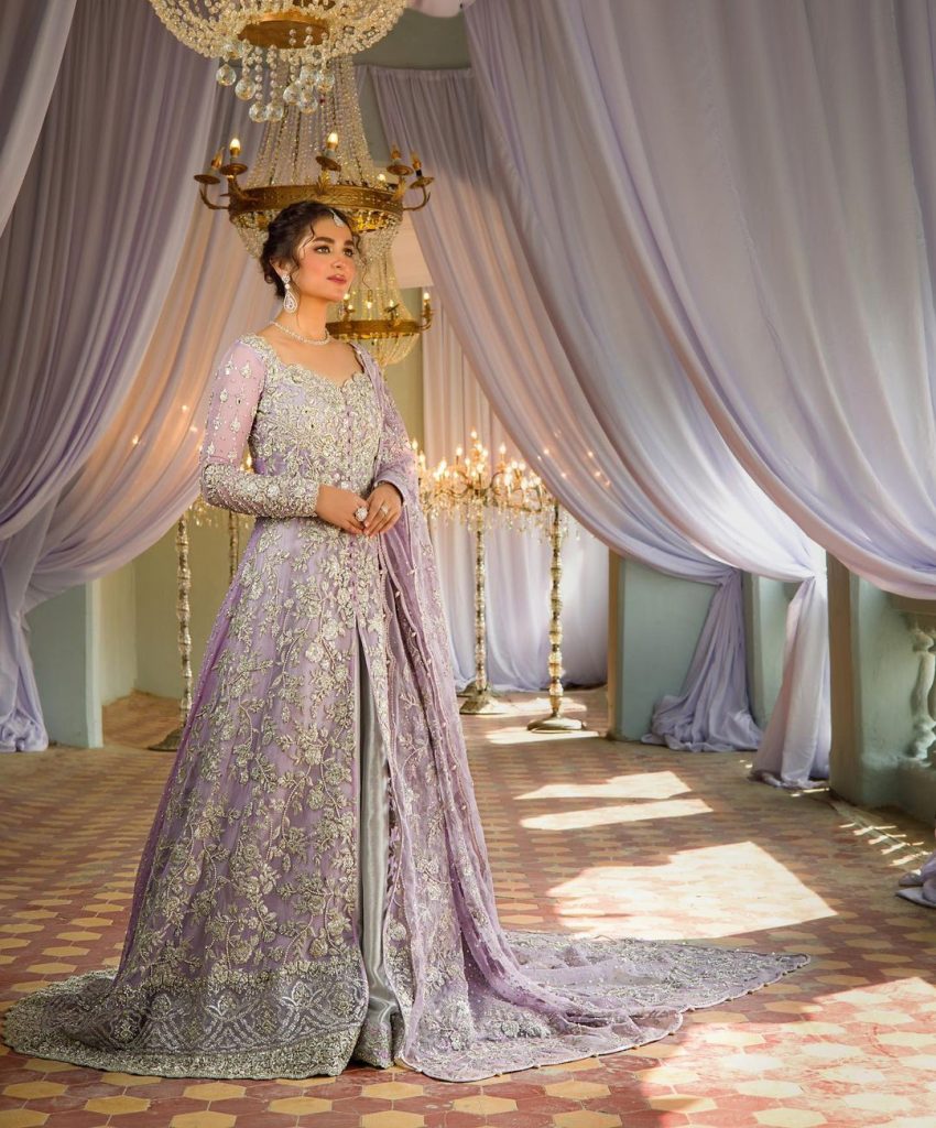 Zainab Chottani's Wedding Collection'21 Featuring Yumna Zaidi
