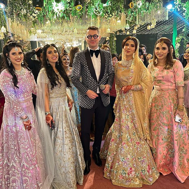 Akcent's Lead Vocalist Adrian Sina Performs At A Wedding In Pakistan