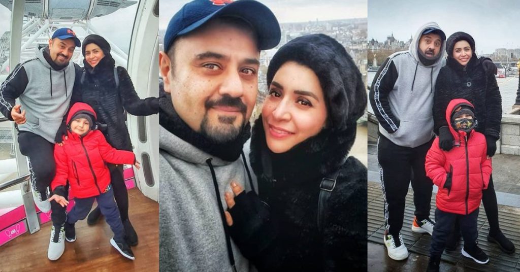 Ahmed Ali Butt And Fatima Khan Enjoying Winter In London