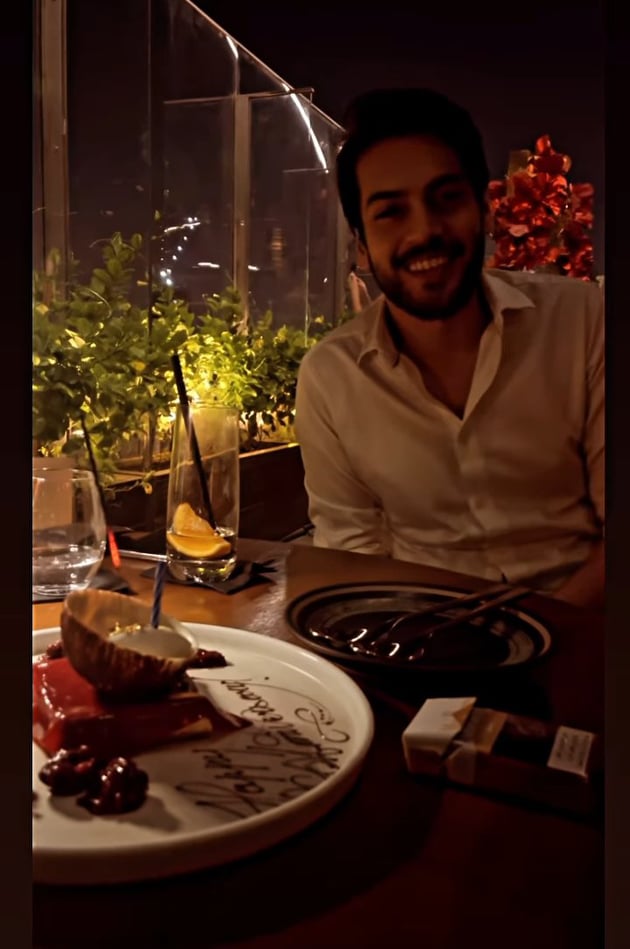 Aima Baig And Shahbaz Shigri On A Dinner Date In Dubai