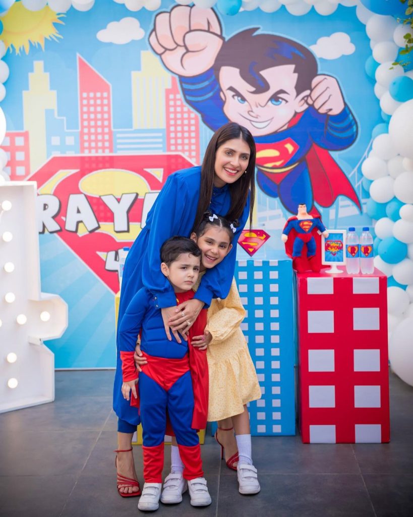 Ayeza Khan's Son Rayan Taimoor's Birthday Celebrations