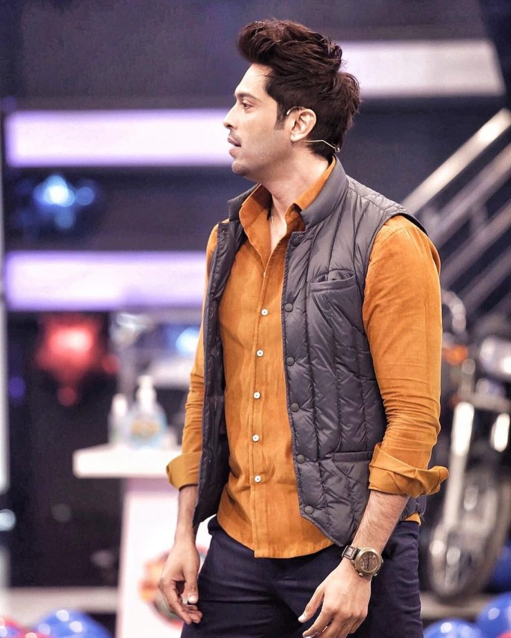 Fahad mustafa outlet waistcoat