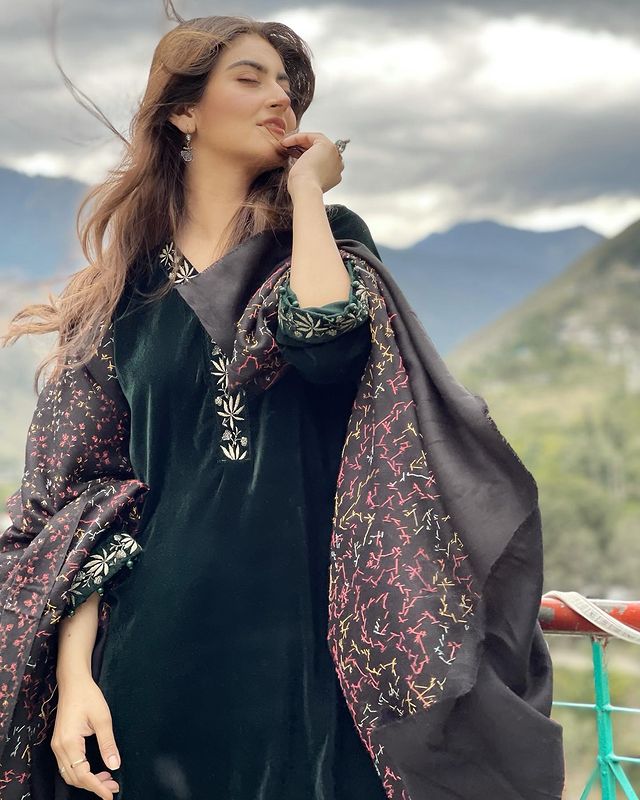 Hiba Bukhari Vacationing In Northern Areas Of Pakistan