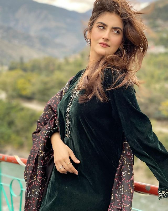 Hiba Bukhari Vacationing In Northern Areas Of Pakistan