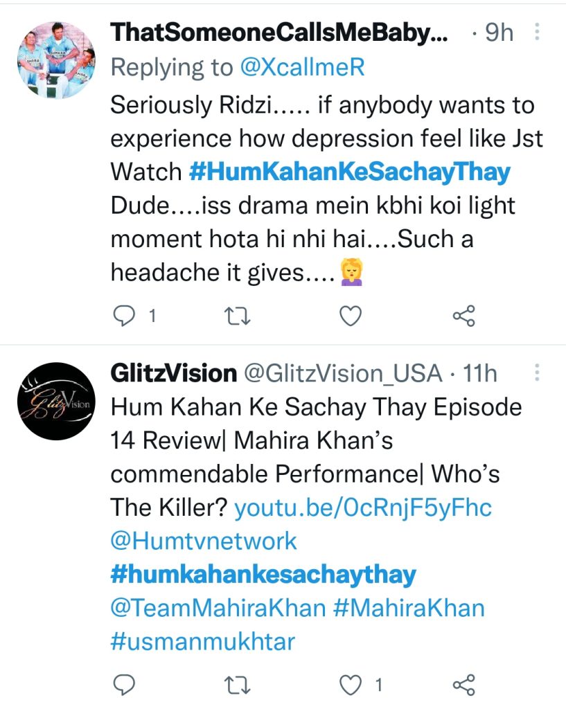 Public Thinks That Hum Kahan Ke Sachay Thay's Story Is Illogical