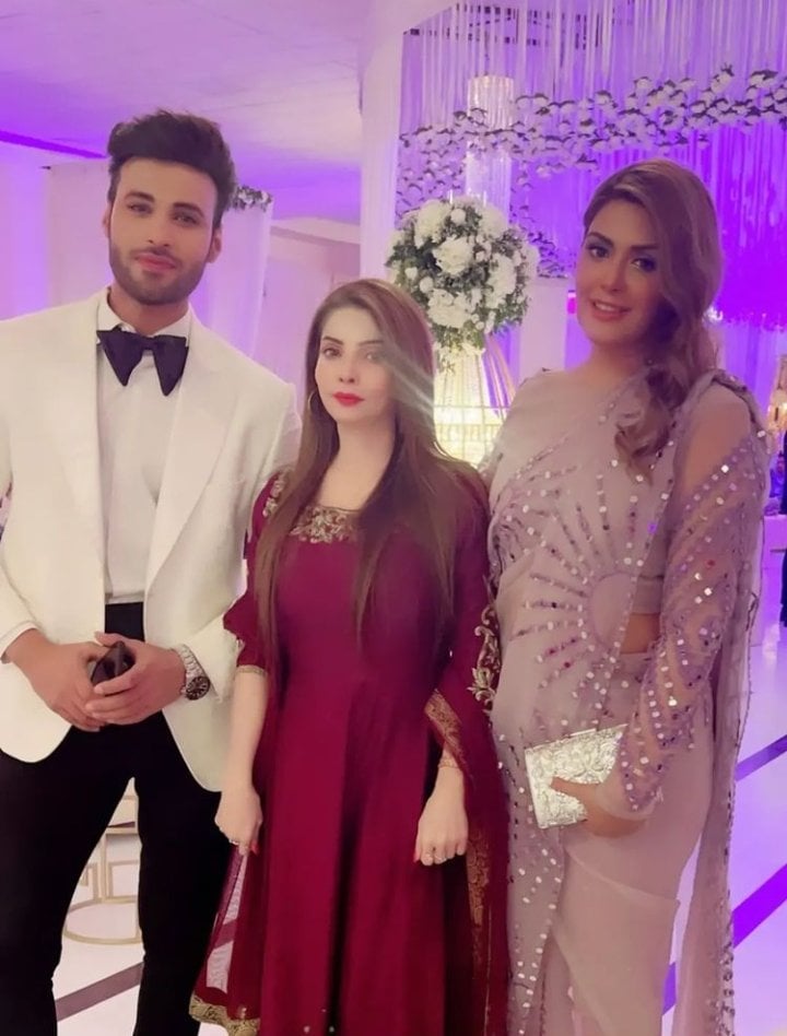 Humayun Saeed And Samina Humayun spotted At A Recent Wedding