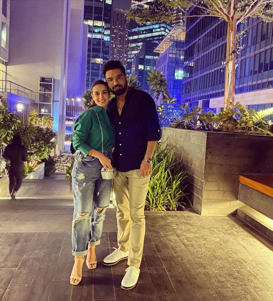 Iqra Aziz & Yasir Hussain Treat Fans With All New Photos From Dubai