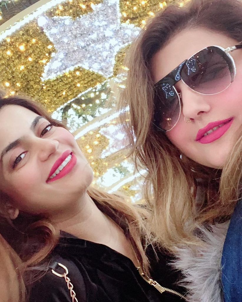 Javeria Saud Celebrating Her Friend's Birthday In Dallas, America