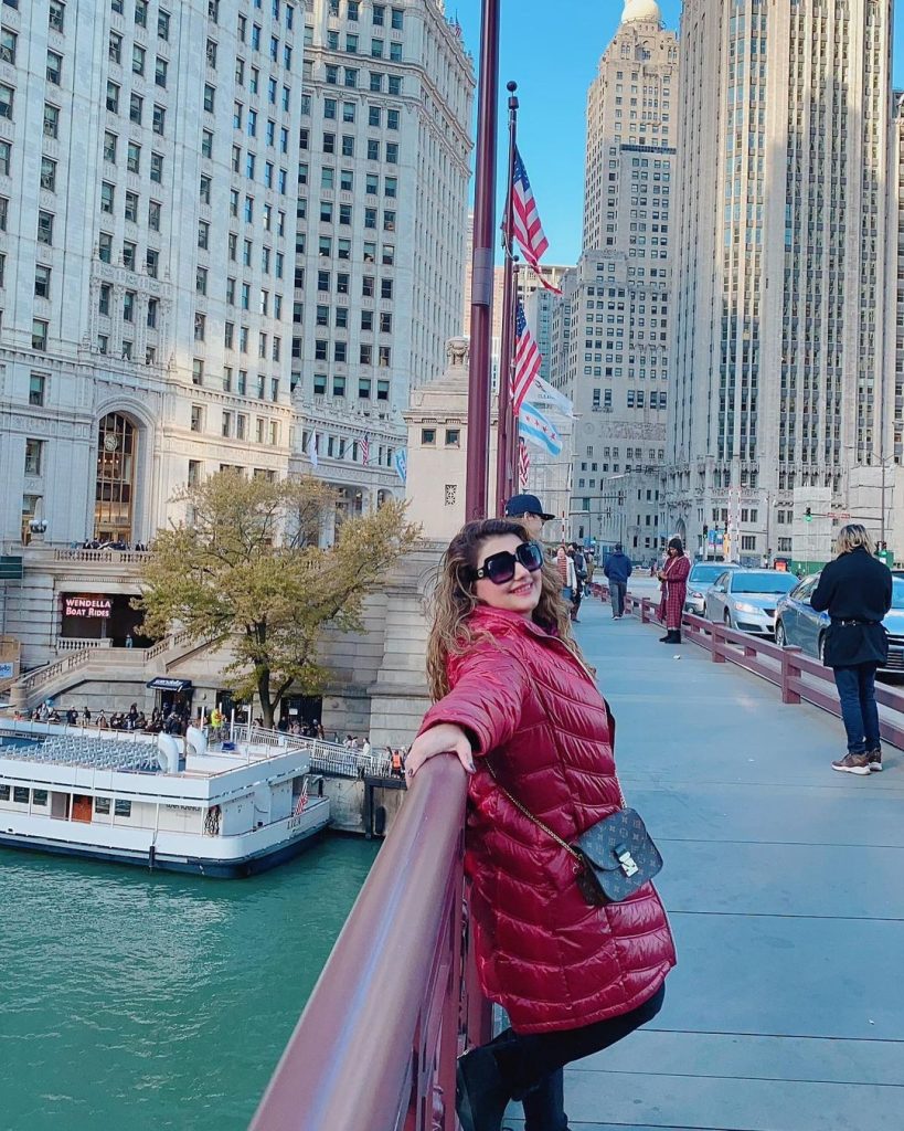 Javeria Saud Spending Some Blissful Time In Chicago