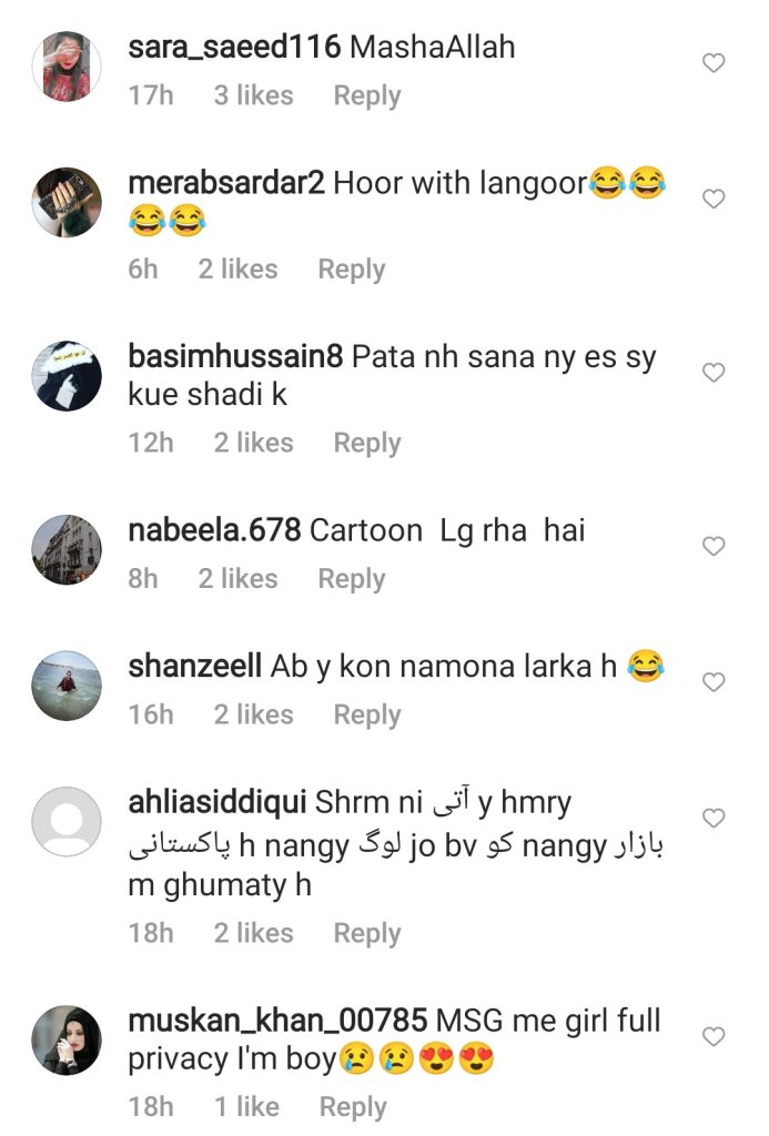Netizens' Rude Comments On Sana Javed & Umair Jaswal As Couple