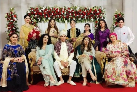 Madiha Iftikhar With Family At Recent Wedding Events | Reviewit.pk