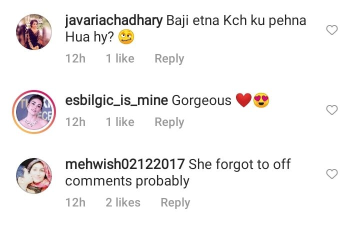 Minal Khan Receives Backlash On Her Recent Post