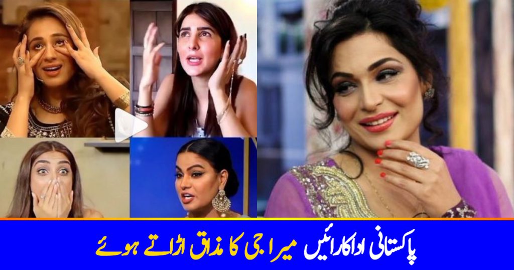 Pakistani Celebrities Doing Meera's Mimicry