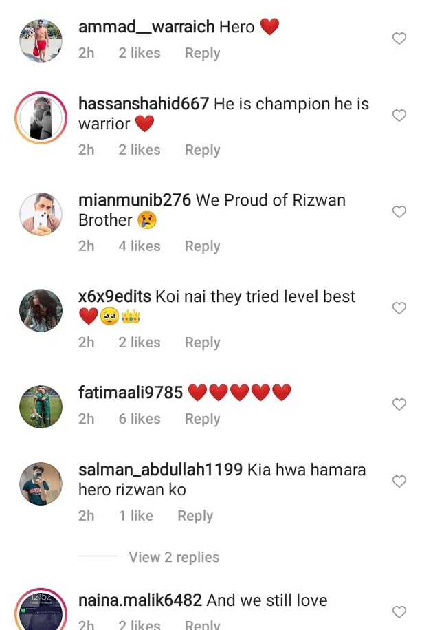 Netizens Praise Muhammad Rizwan For His Dedication