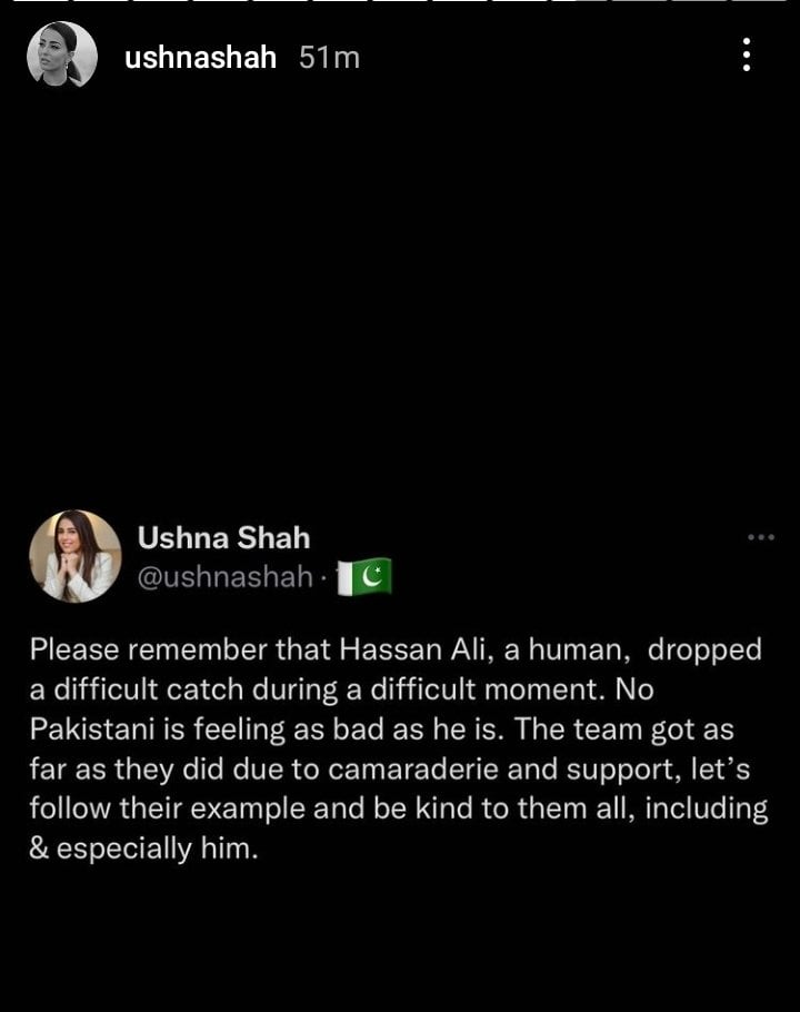 Celebrities React To Hassan Ali's Performance In Pakistan's Semi Final Against Australia
